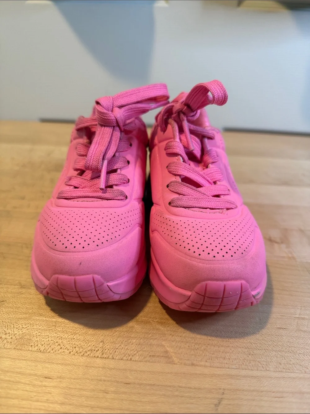 SKETCHERS Girls Street Uno Ice sneakers size 11